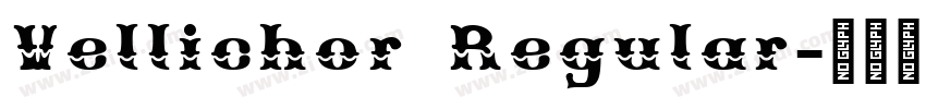 Vellichor Regular字体转换